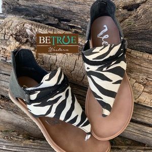 Zebra Sparta sandals